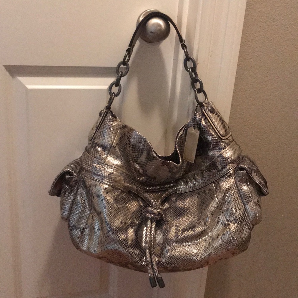 Coach Metallic Python Finish Style # 14770 - image 1